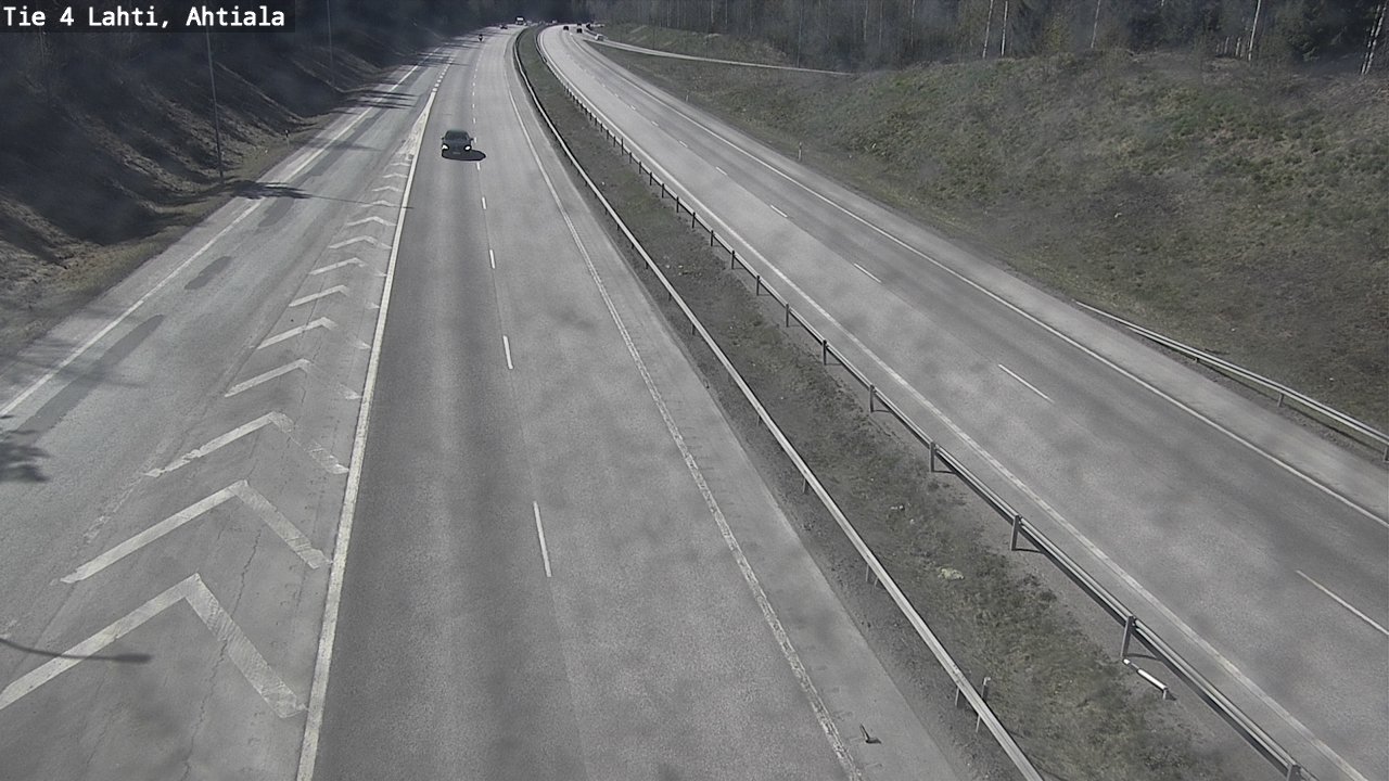 Weather Camera Image Väg 4 Lahti,, Lahti, Päijät-Häme