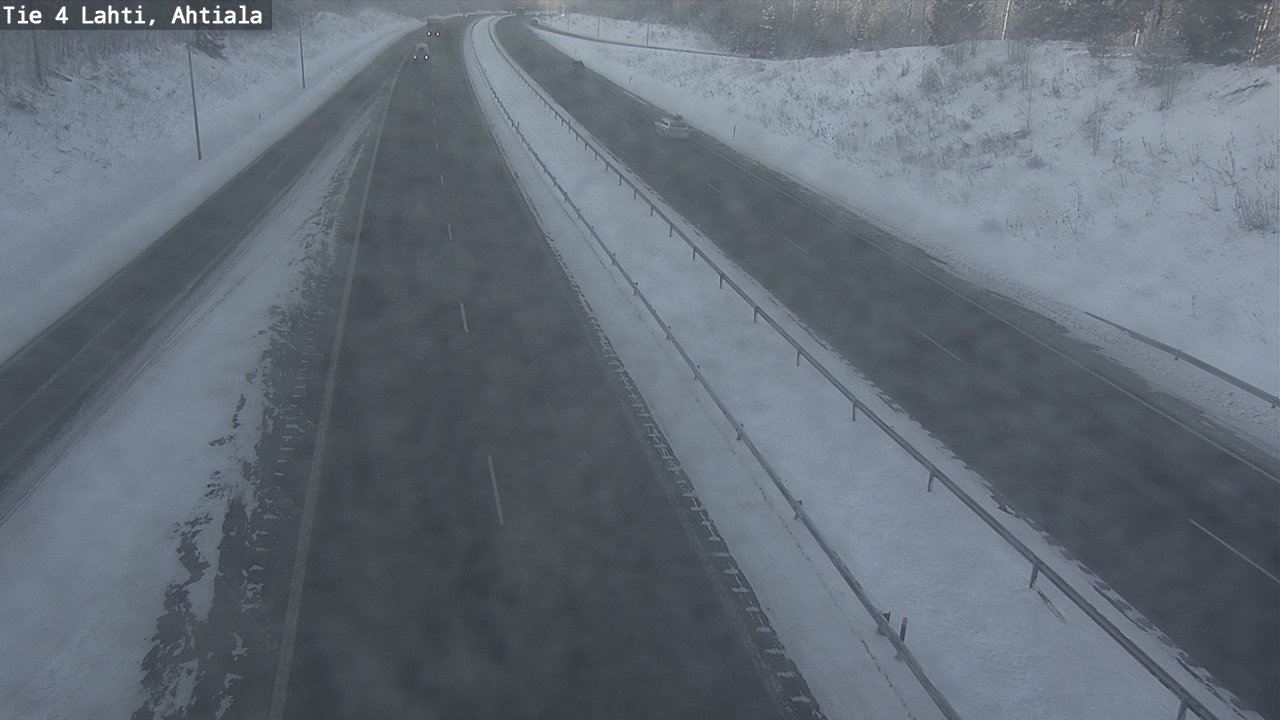 Weather Camera Image Väg 4 Lahti,, Lahti, Päijät-Häme