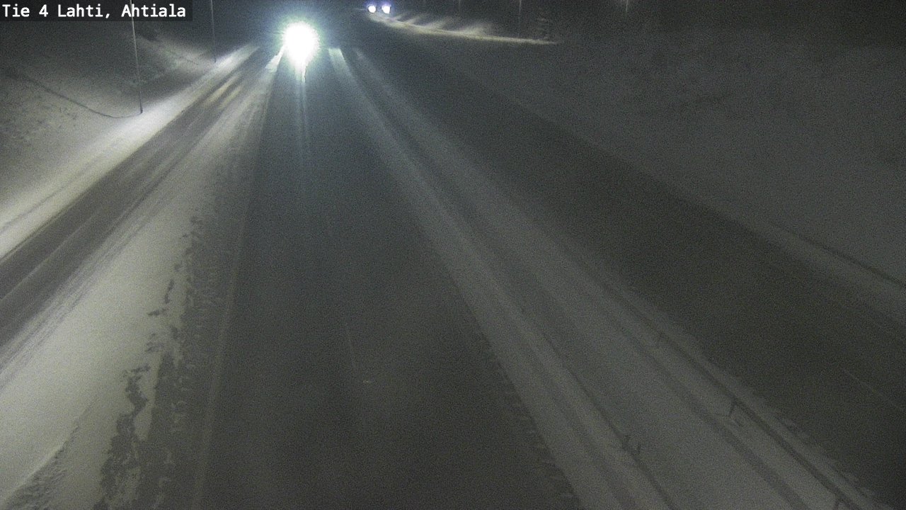 Weather Camera Image Road 4 Lahti, Ahtiala, Lahti, Päijät-Häme