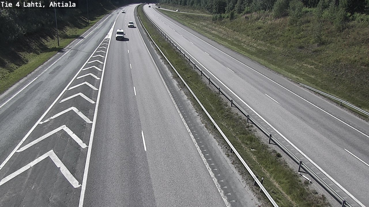 Weather Camera Image Väg 4 Lahti,, Lahti, Päijät-Häme