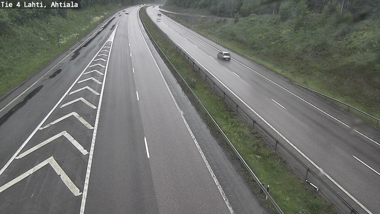 Weather Camera Image Road 4 Lahti, Ahtiala, Lahti, Päijät-Häme