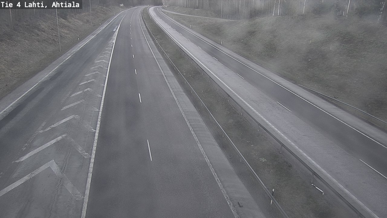 Weather Camera Image Väg 4 Lahti,, Lahti, Päijät-Häme