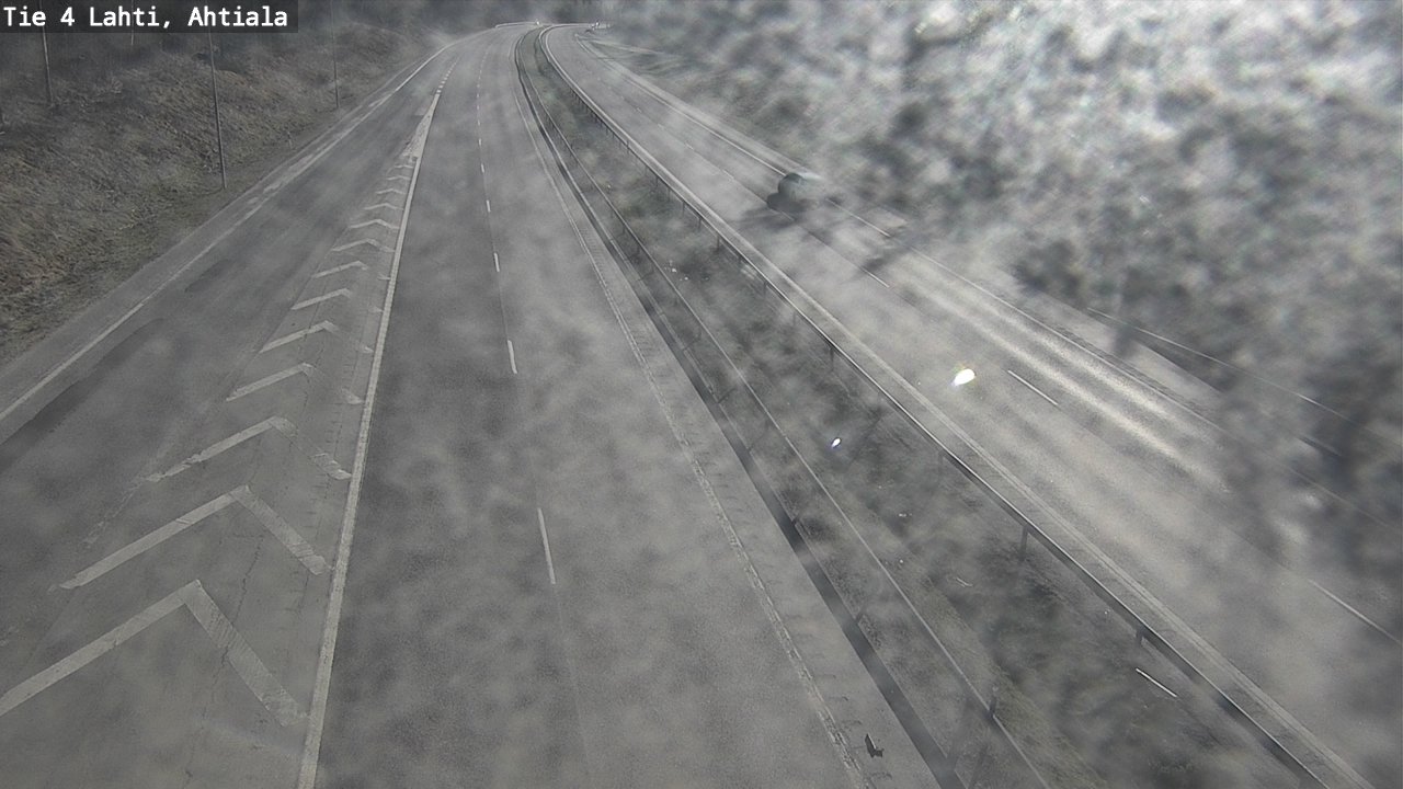 Weather Camera Image Väg 4 Lahti,, Lahti, Päijät-Häme