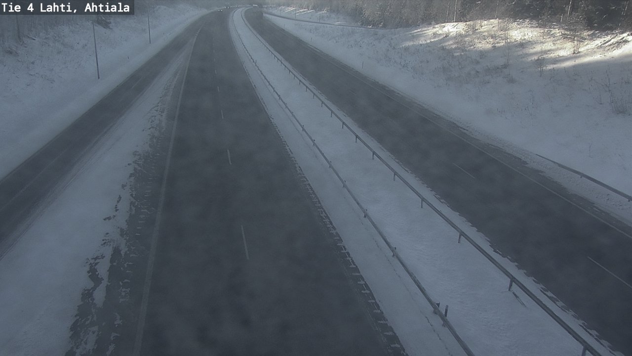 Weather Camera Image Väg 4 Lahti,, Lahti, Päijät-Häme