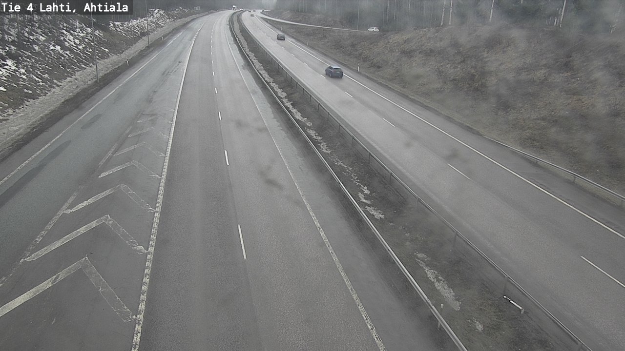 Weather Camera Image Väg 4 Lahti,, Lahti, Päijät-Häme