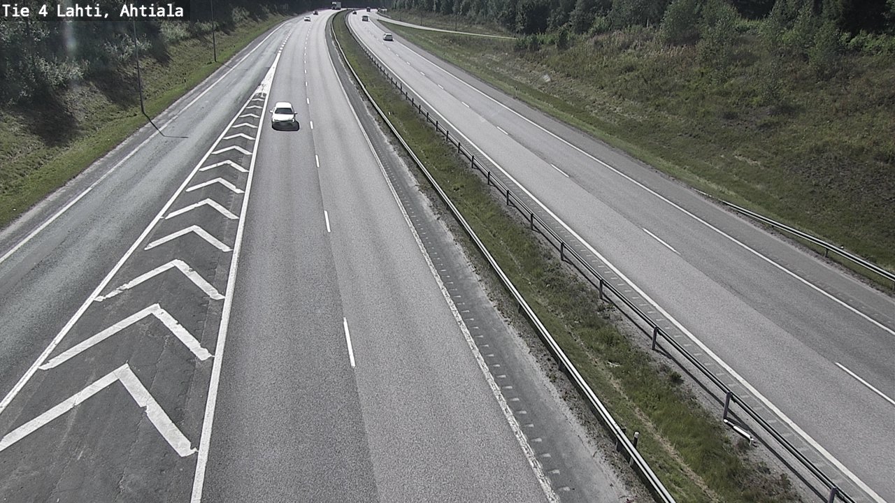 Weather Camera Image Väg 4 Lahti,, Lahti, Päijät-Häme