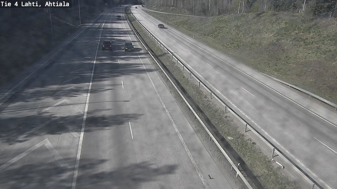 Weather Camera Image Road 4 Lahti, Ahtiala, Lahti, Päijät-Häme