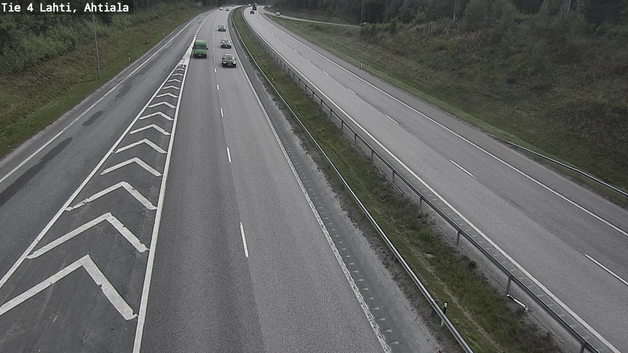 Weather Camera Image Väg 4 Lahti,, Lahti, Päijät-Häme