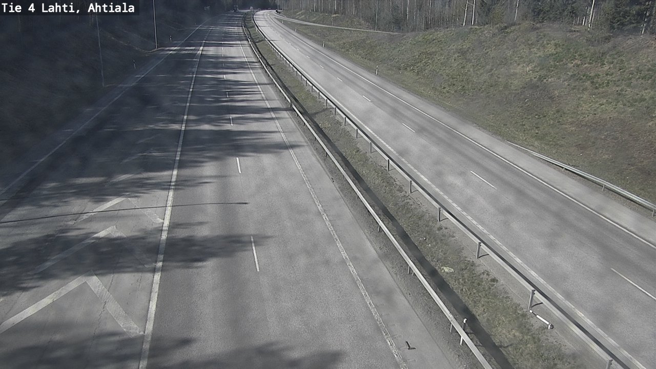 Weather Camera Image Väg 4 Lahti,, Lahti, Päijät-Häme