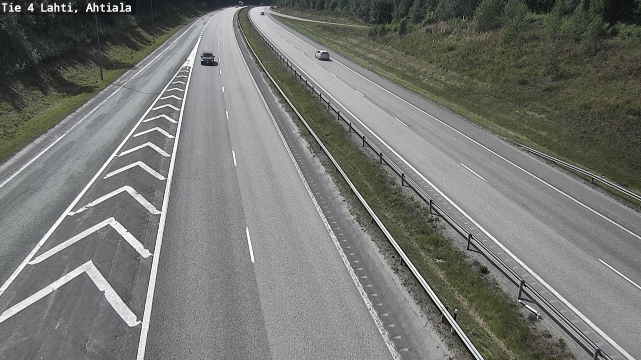 Weather Camera Image Väg 4 Lahti,, Lahti, Päijät-Häme