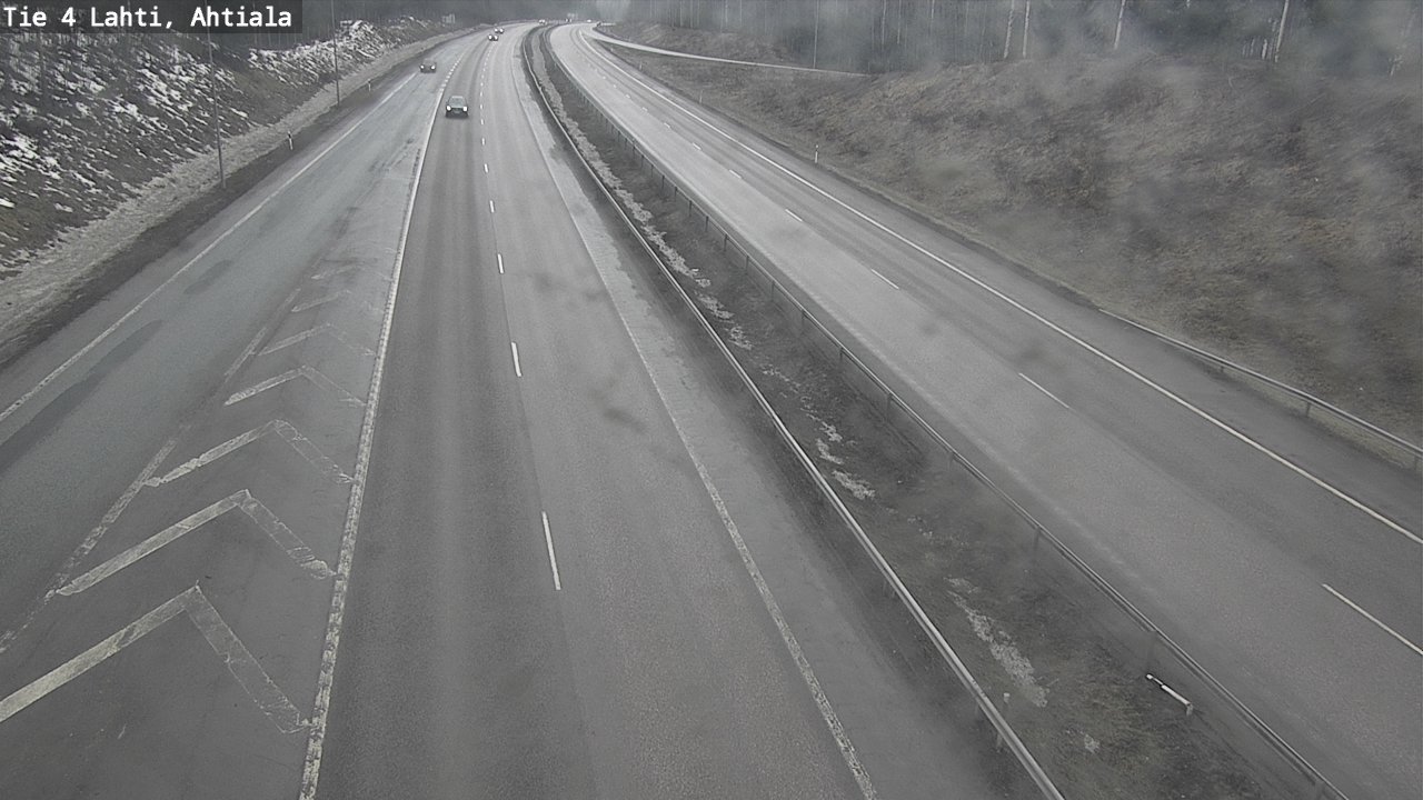 Weather Camera Image Väg 4 Lahti,, Lahti, Päijät-Häme