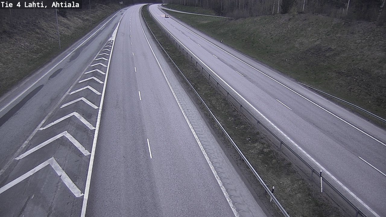 Weather Camera Image Road 4 Lahti, Ahtiala, Lahti, Päijät-Häme