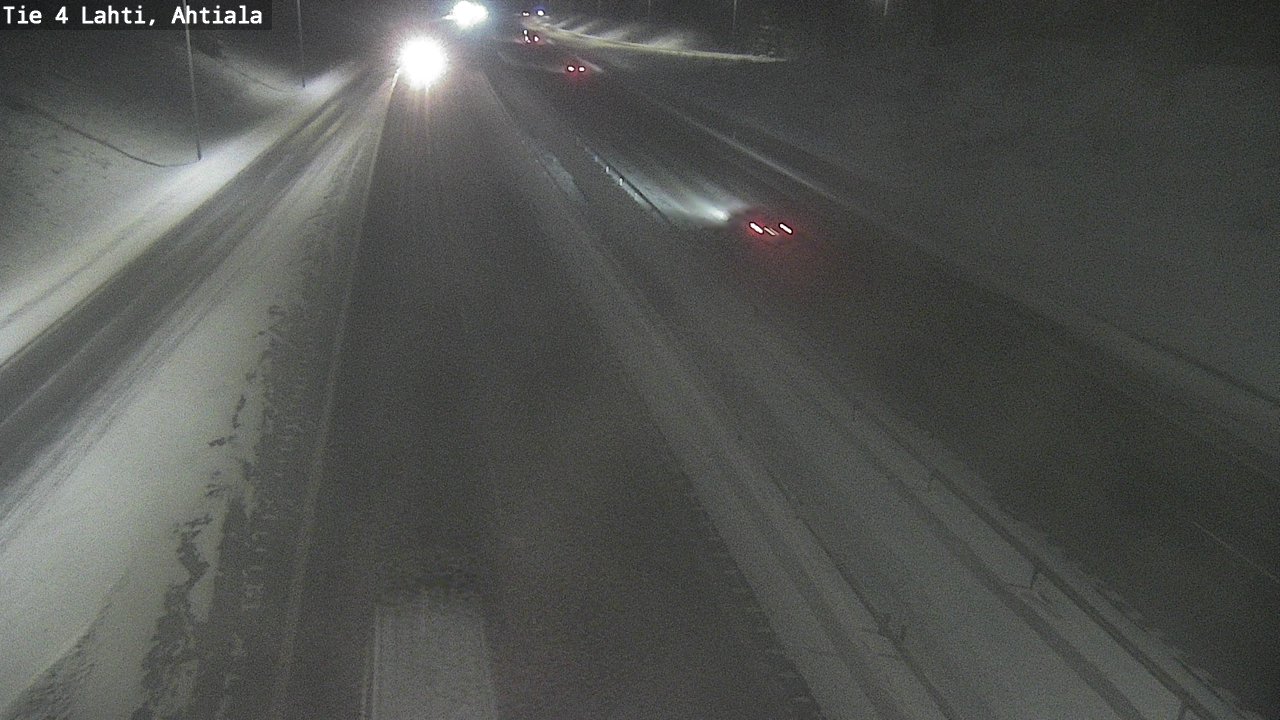 Weather Camera Image Väg 4 Lahti,, Lahti, Päijät-Häme