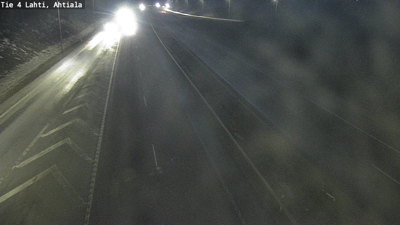 Weather Camera Image Road 4 Lahti, Ahtiala, Lahti, Päijät-Häme