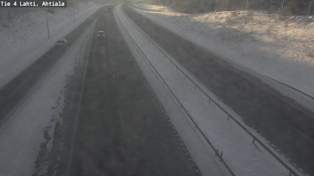 Weather Camera Image Väg 4 Lahti,, Lahti, Päijät-Häme