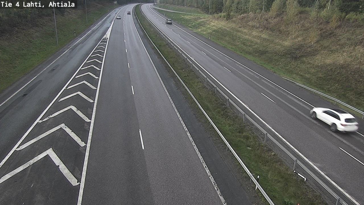 Weather Camera Image Väg 4 Lahti,, Lahti, Päijät-Häme