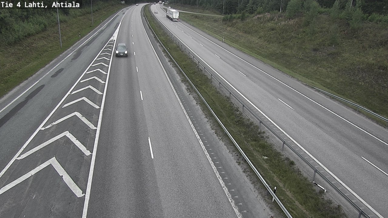 Weather Camera Image Väg 4 Lahti,, Lahti, Päijät-Häme