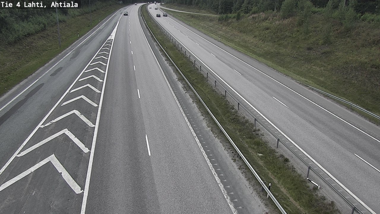 Weather Camera Image Väg 4 Lahti,, Lahti, Päijät-Häme