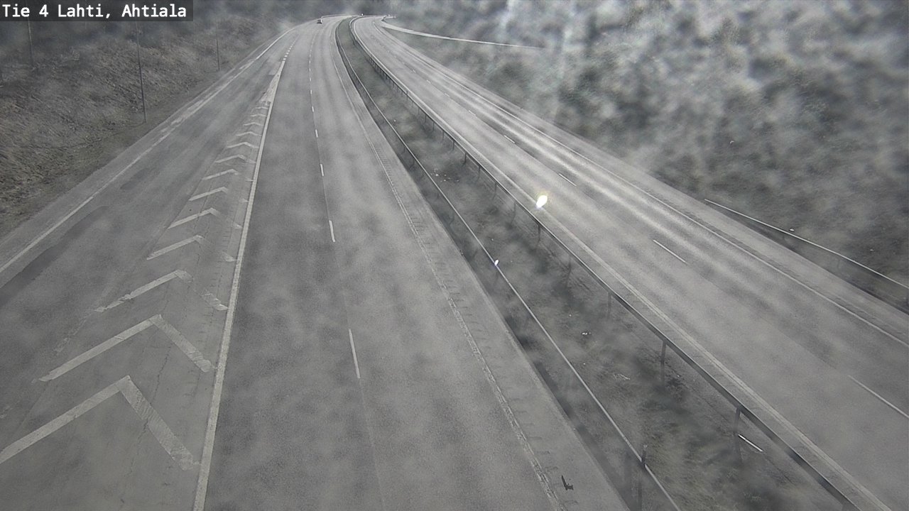 Weather Camera Image Väg 4 Lahti,, Lahti, Päijät-Häme