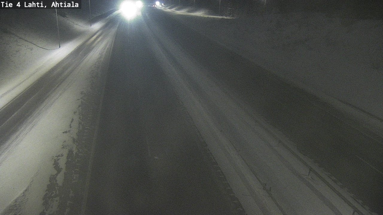 Weather Camera Image Väg 4 Lahti,, Lahti, Päijät-Häme