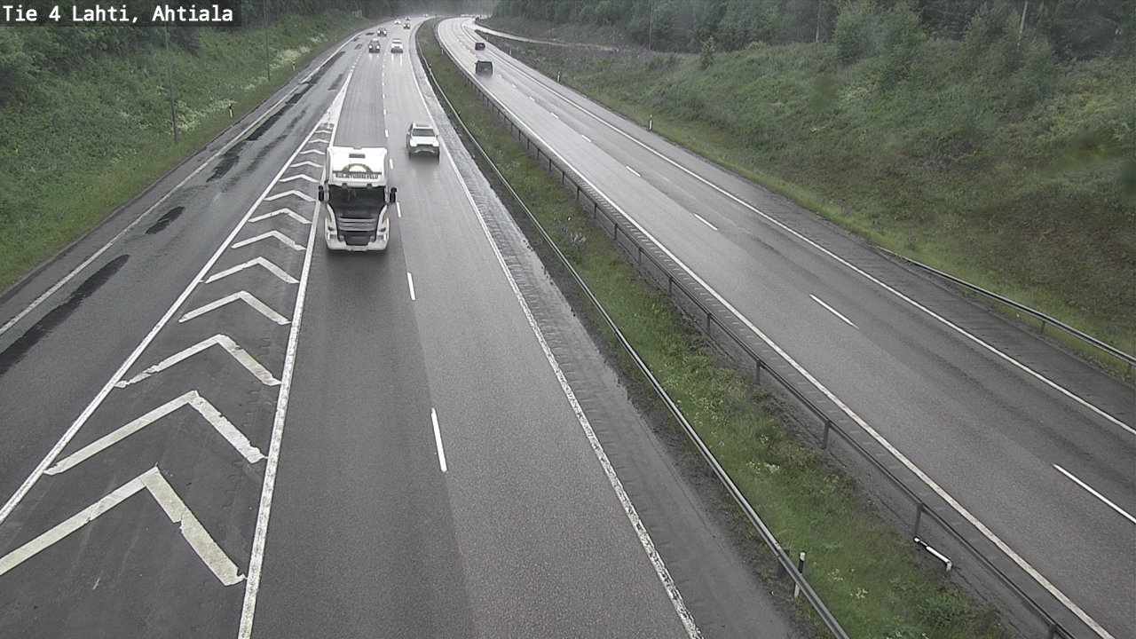 Weather Camera Image Road 4 Lahti, Ahtiala, Lahti, Päijät-Häme
