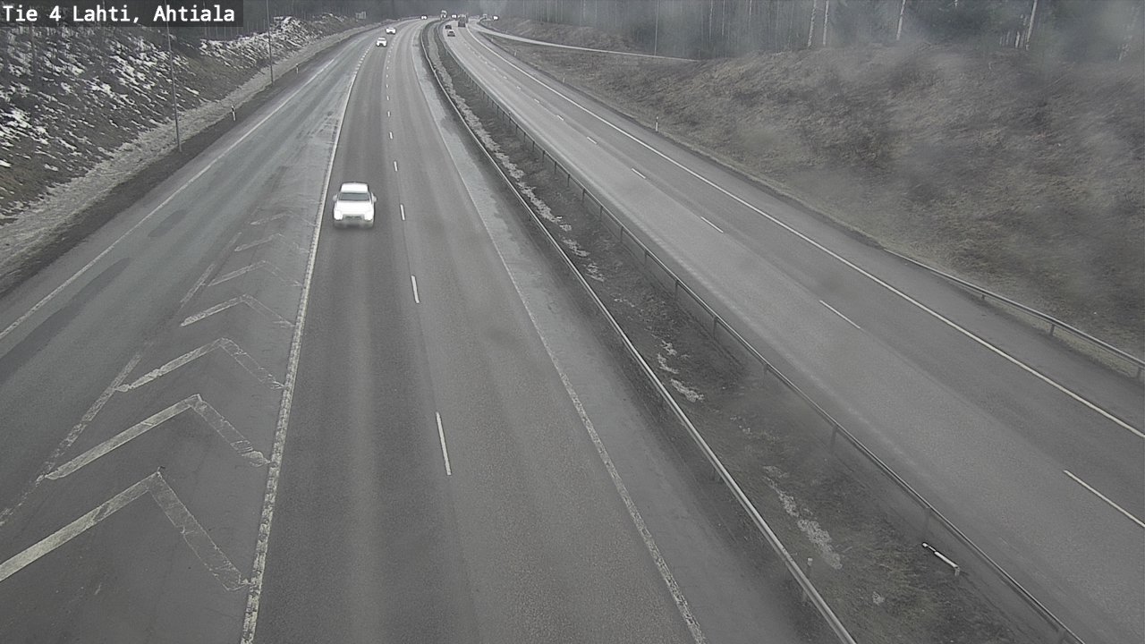 Weather Camera Image Väg 4 Lahti,, Lahti, Päijät-Häme