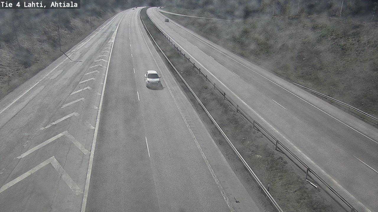 Weather Camera Image Väg 4 Lahti,, Lahti, Päijät-Häme