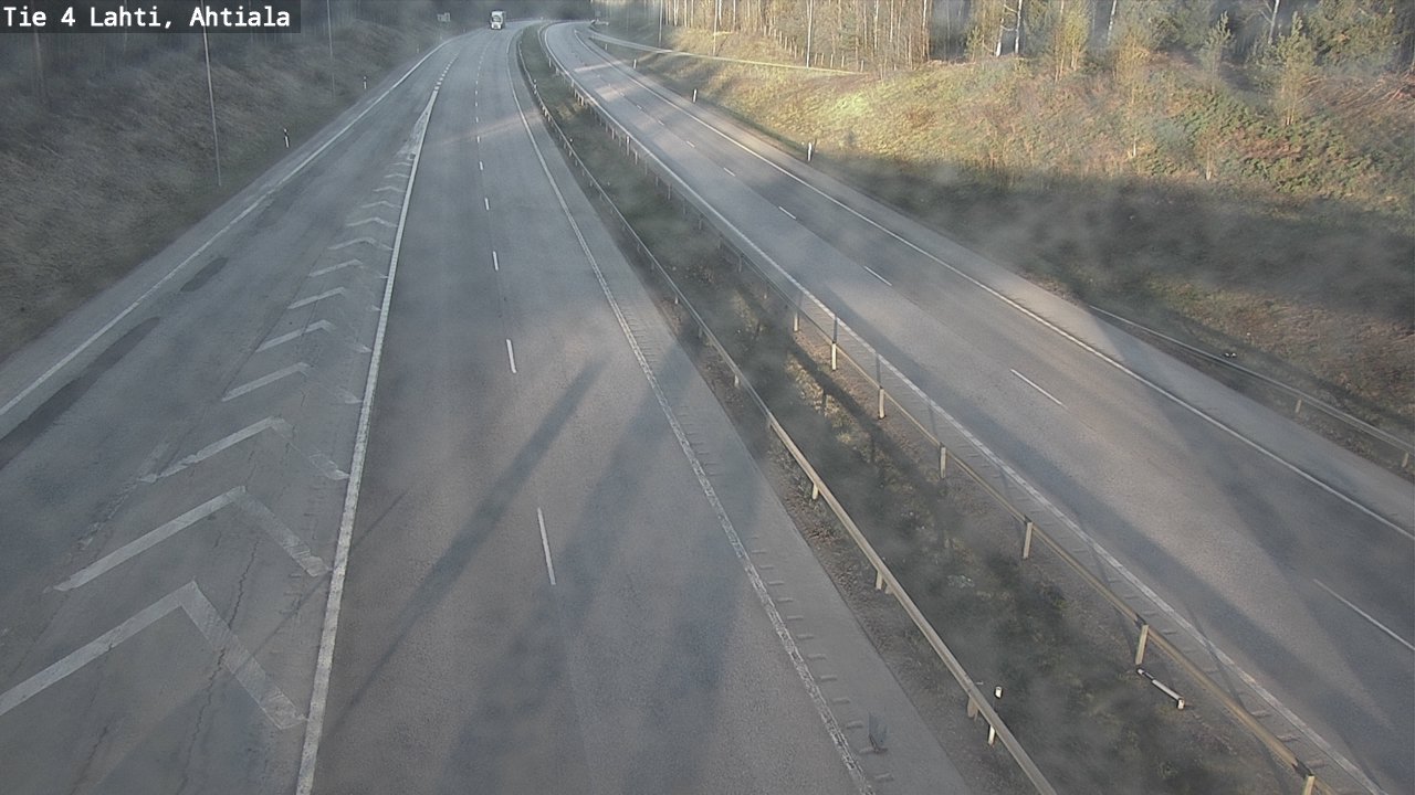 Weather Camera Image Road 4 Lahti, Ahtiala, Lahti, Päijät-Häme