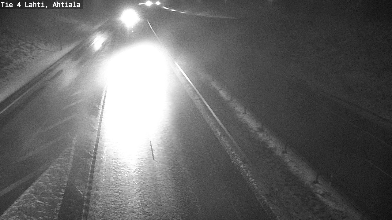 Weather Camera Image Väg 4 Lahti,, Lahti, Päijät-Häme