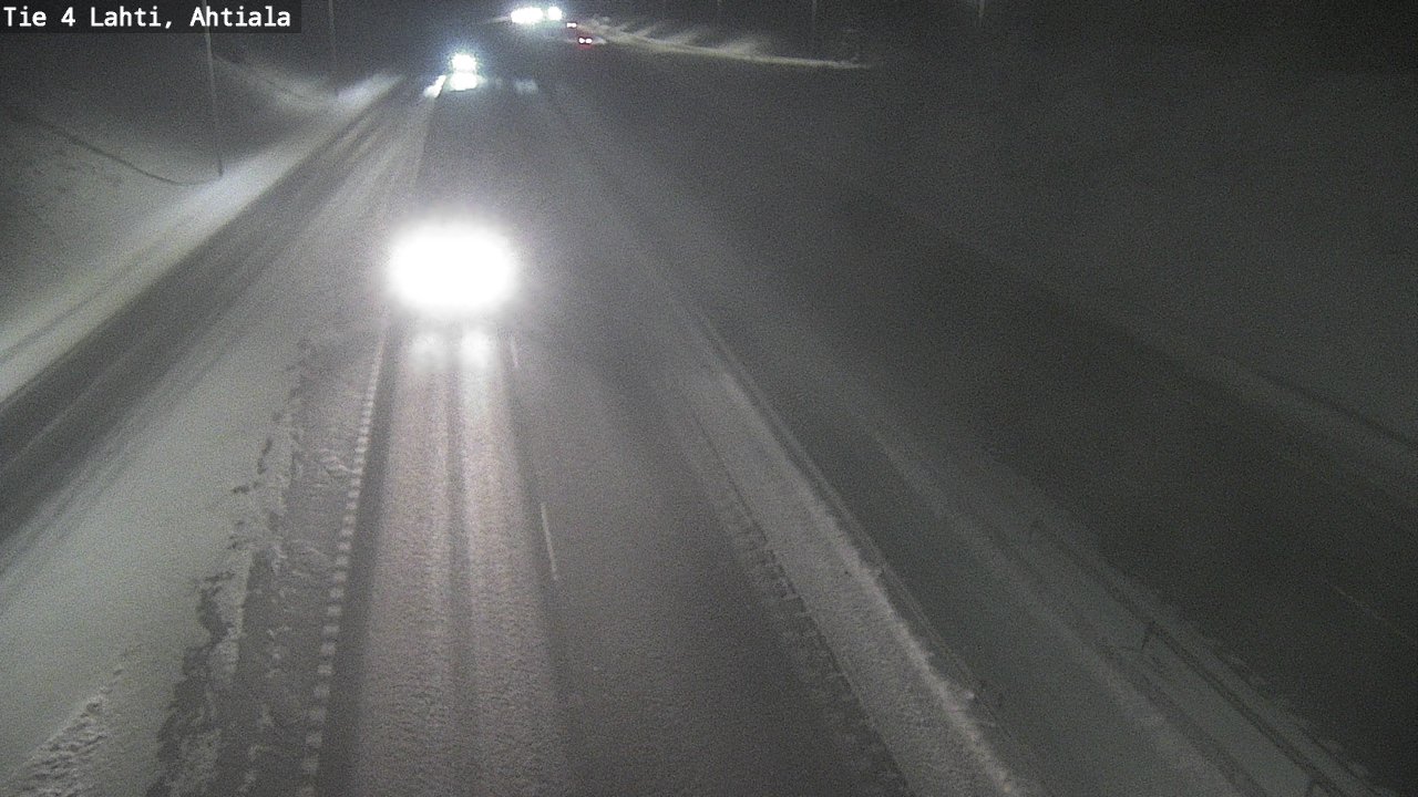 Weather Camera Image Road 4 Lahti, Ahtiala, Lahti, Päijät-Häme