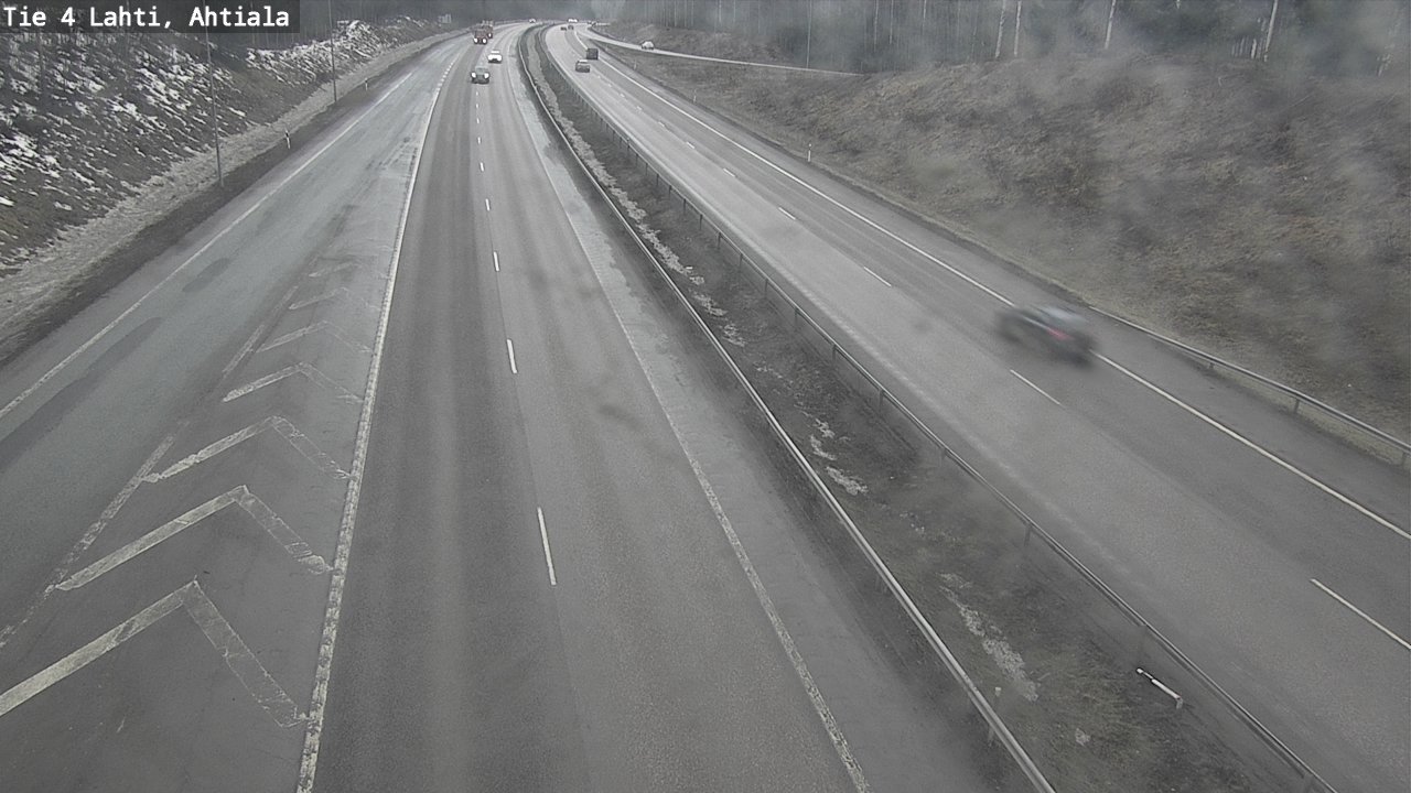 Weather Camera Image Väg 4 Lahti,, Lahti, Päijät-Häme