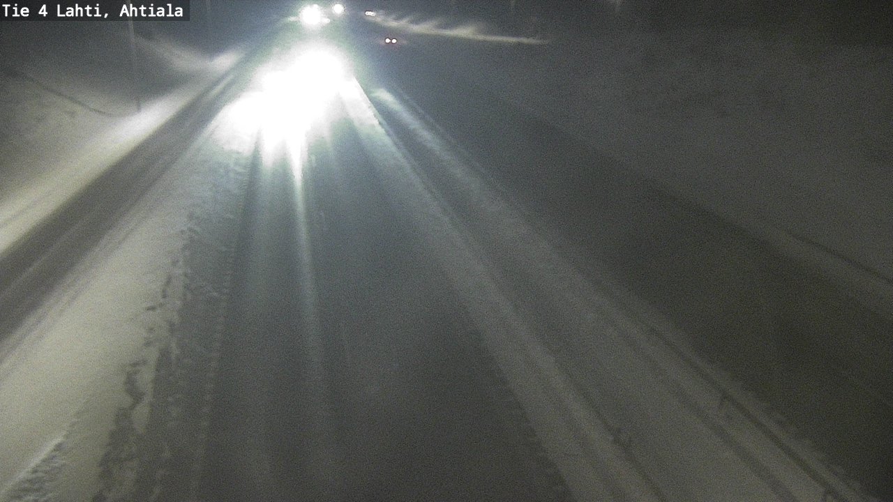 Weather Camera Image Road 4 Lahti, Ahtiala, Lahti, Päijät-Häme