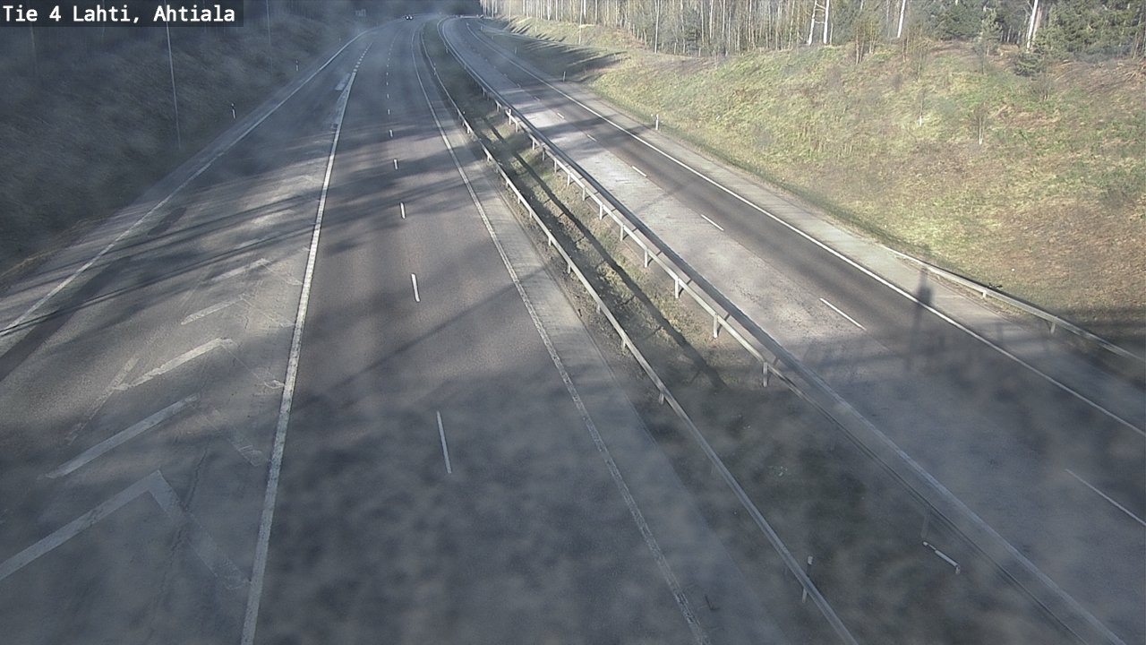 Weather Camera Image Väg 4 Lahti,, Lahti, Päijät-Häme
