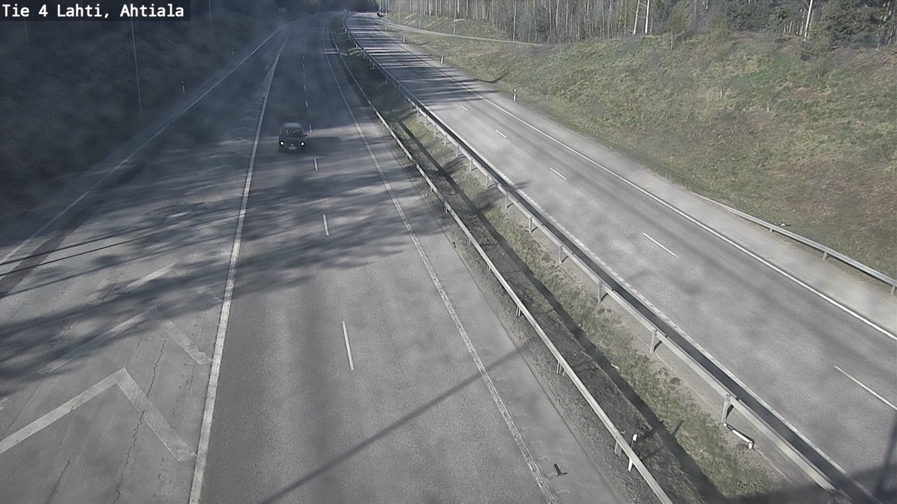 Weather Camera Image Road 4 Lahti, Ahtiala, Lahti, Päijät-Häme