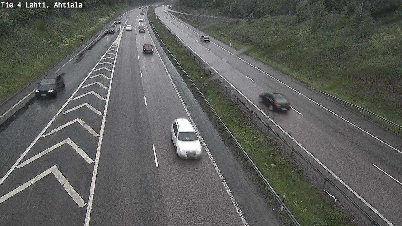Weather Camera Image Väg 4 Lahti,, Lahti, Päijät-Häme