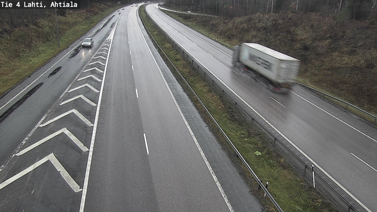 Weather Camera Image Väg 4 Lahti,, Lahti, Päijät-Häme