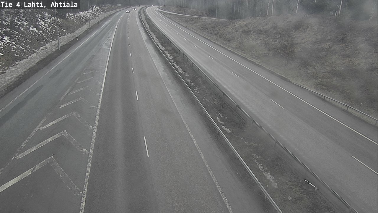 Weather Camera Image Road 4 Lahti, Ahtiala, Lahti, Päijät-Häme