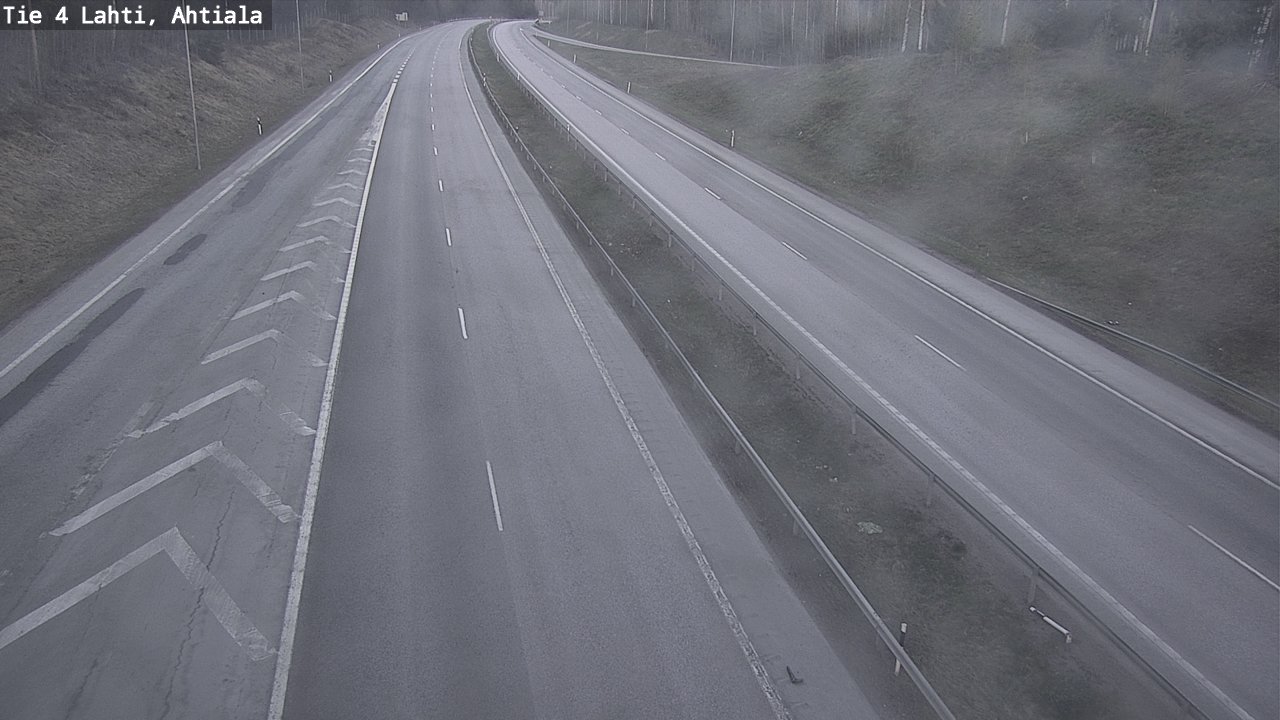 Weather Camera Image Road 4 Lahti, Ahtiala, Lahti, Päijät-Häme