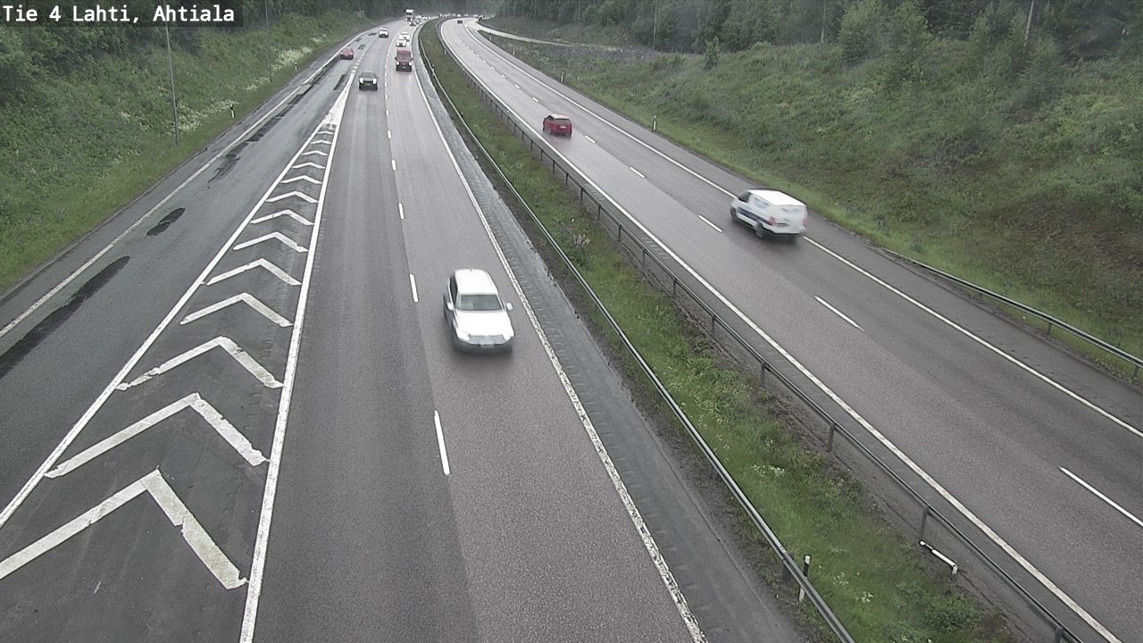 Weather Camera Image Road 4 Lahti, Ahtiala, Lahti, Päijät-Häme