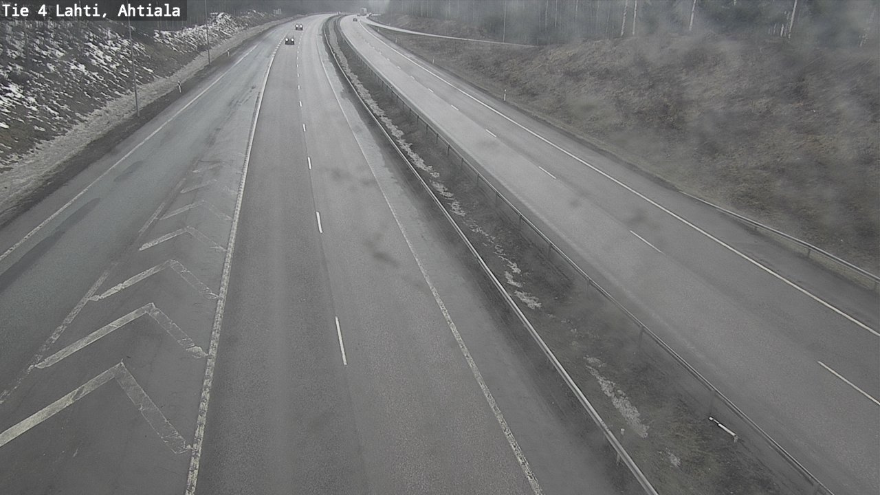 Weather Camera Image Väg 4 Lahti,, Lahti, Päijät-Häme