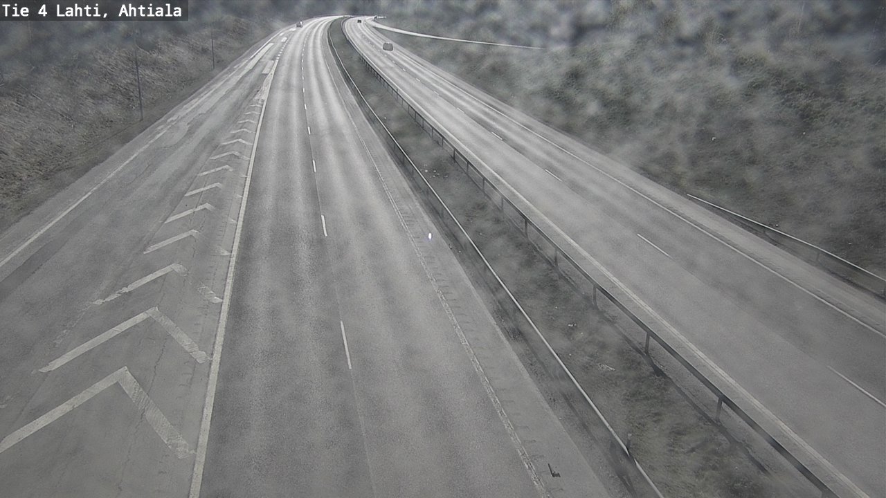 Weather Camera Image Väg 4 Lahti,, Lahti, Päijät-Häme