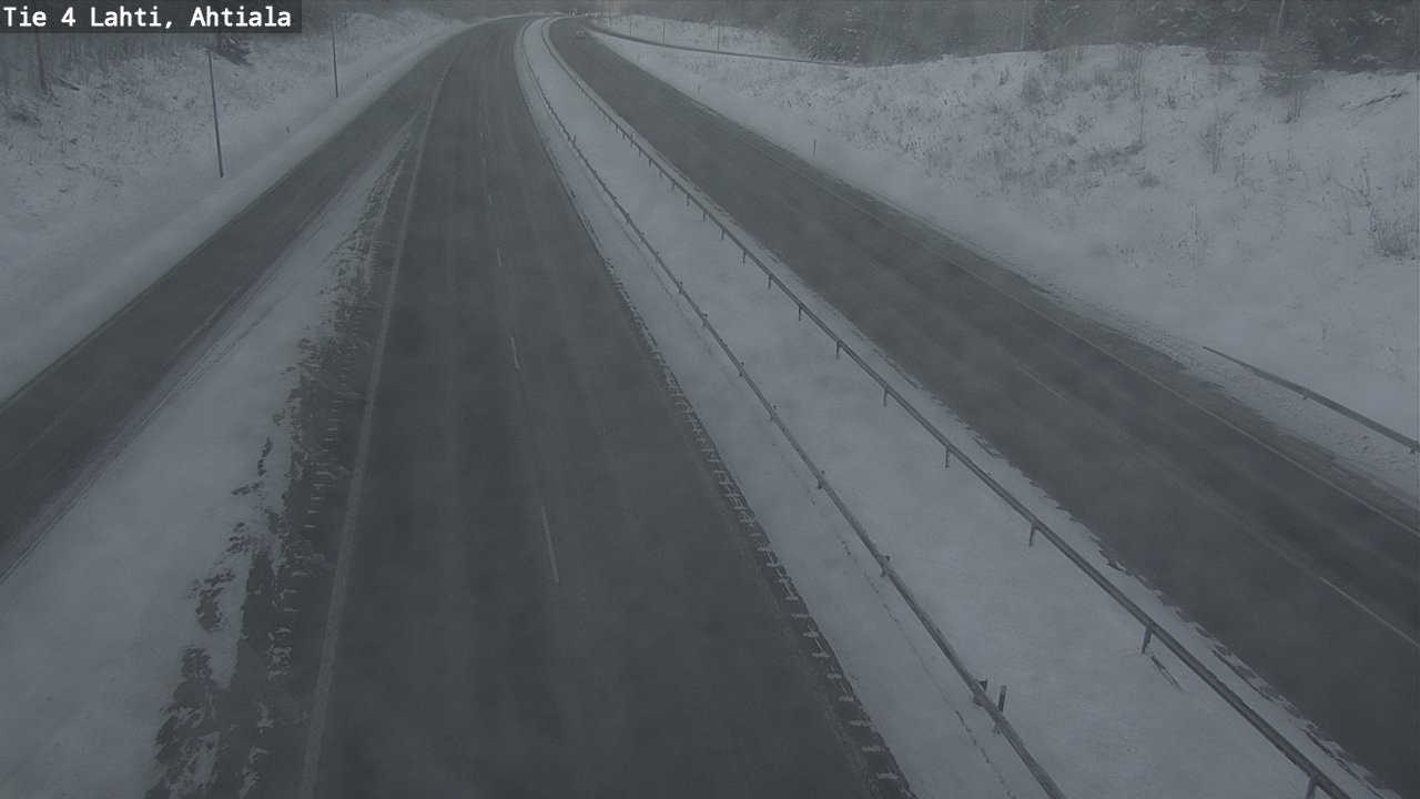 Weather Camera Image Väg 4 Lahti,, Lahti, Päijät-Häme