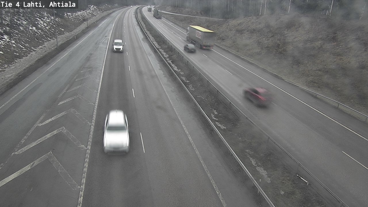 Weather Camera Image Väg 4 Lahti,, Lahti, Päijät-Häme