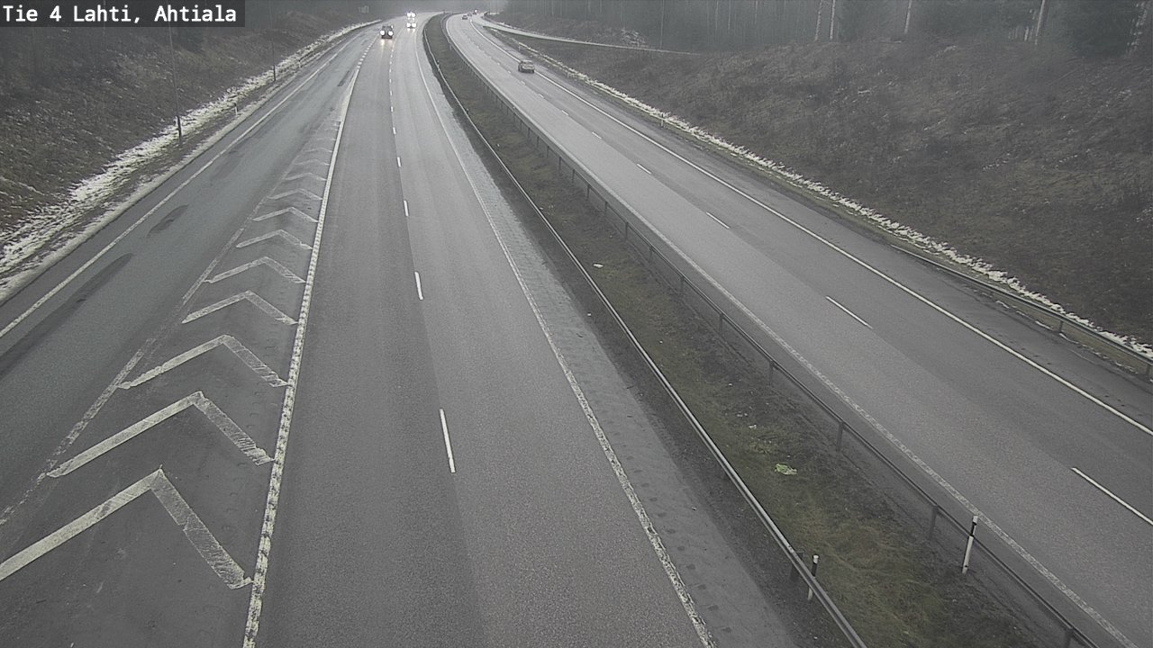 Weather Camera Image Väg 4 Lahti,, Lahti, Päijät-Häme