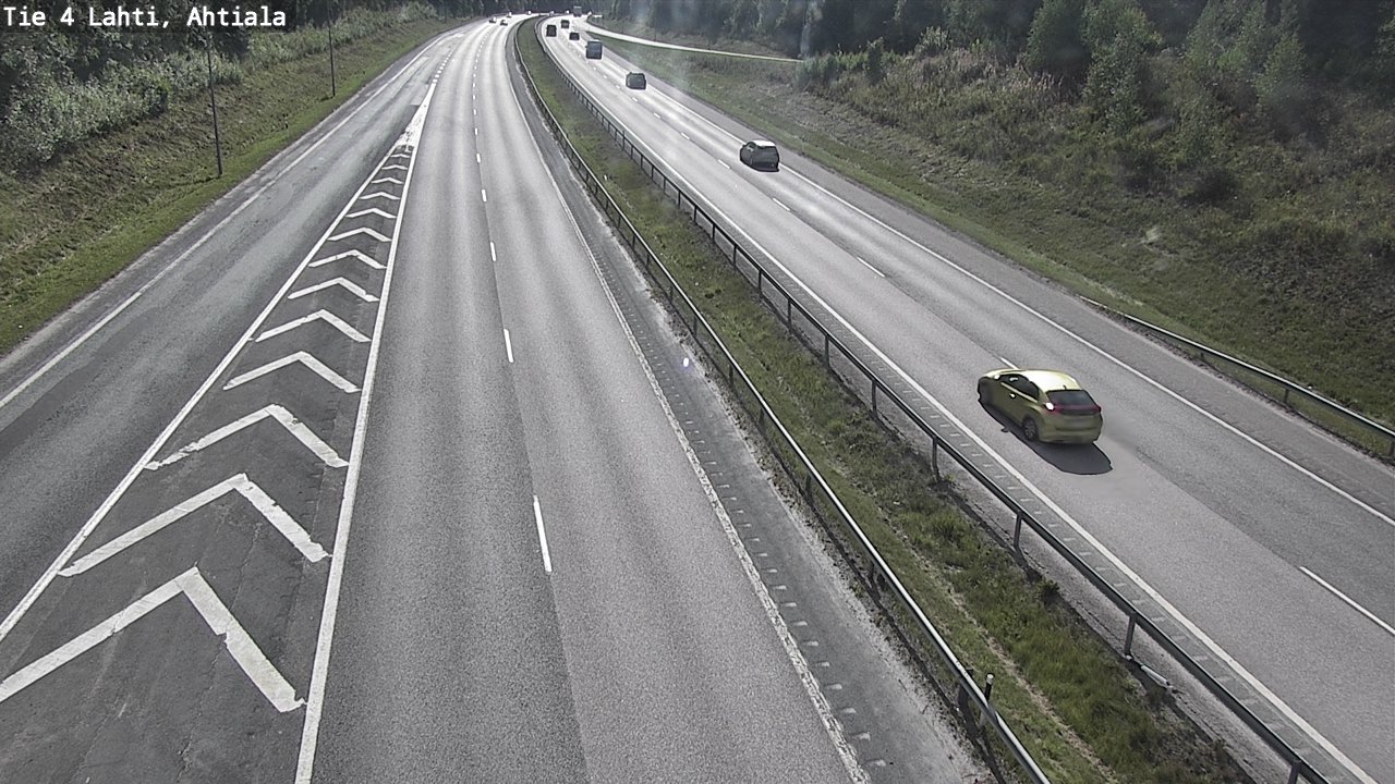 Weather Camera Image Väg 4 Lahti,, Lahti, Päijät-Häme