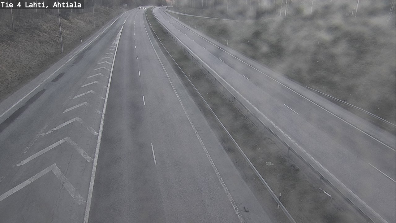 Weather Camera Image Väg 4 Lahti,, Lahti, Päijät-Häme