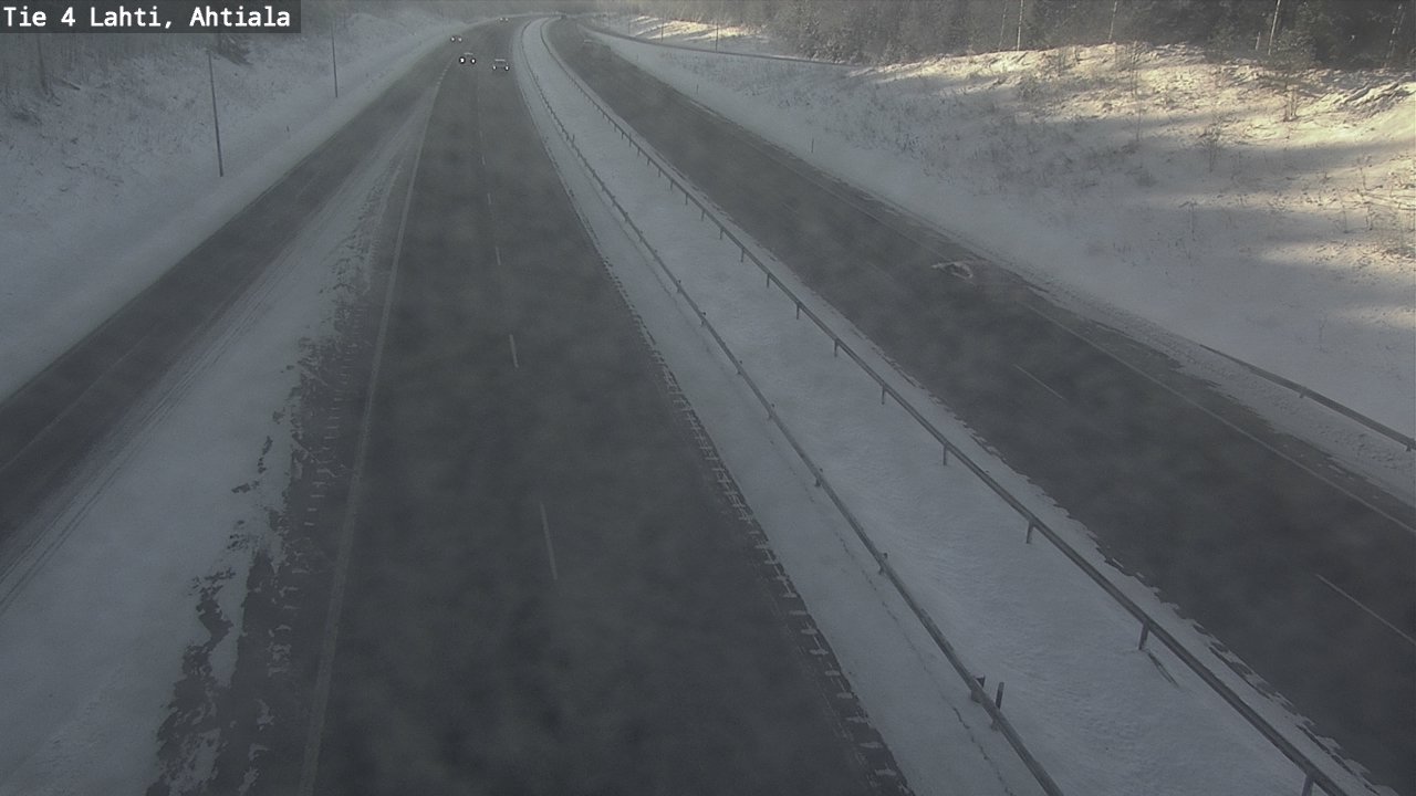 Weather Camera Image Väg 4 Lahti,, Lahti, Päijät-Häme