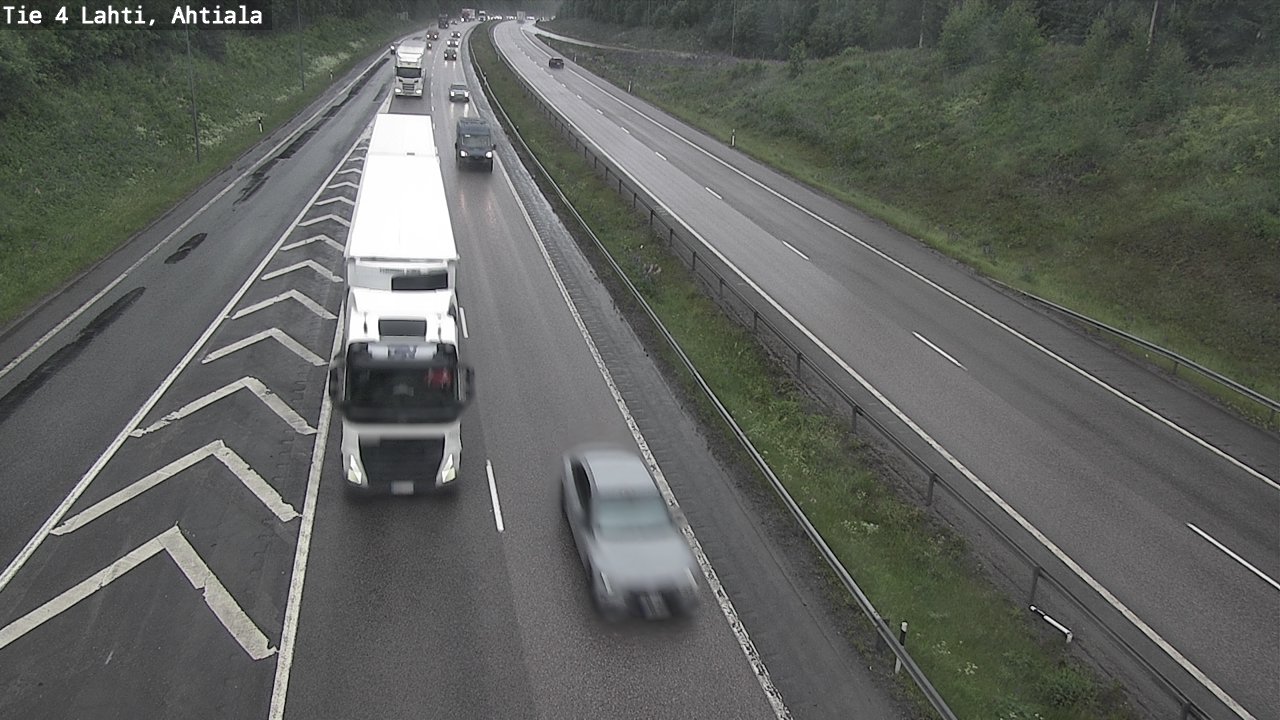 Weather Camera Image Väg 4 Lahti,, Lahti, Päijät-Häme