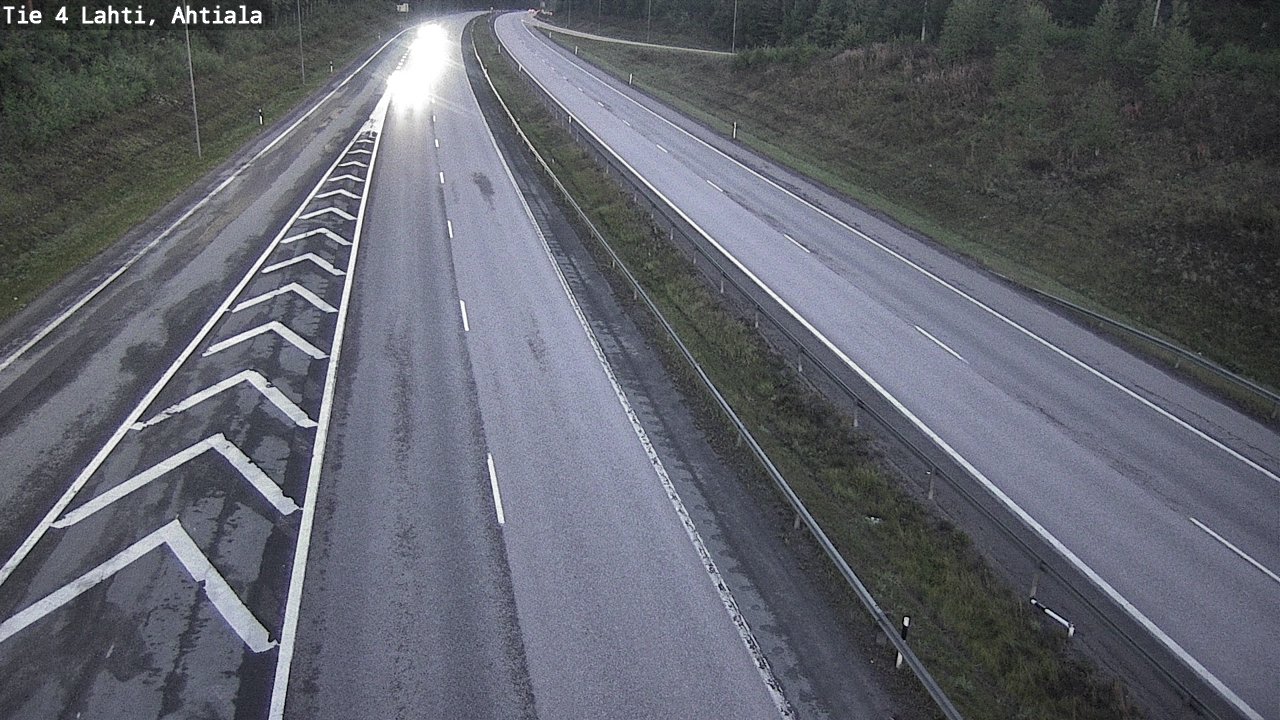 Weather Camera Image Väg 4 Lahti,, Lahti, Päijät-Häme