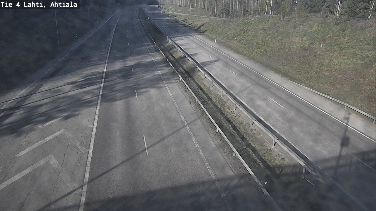 Weather Camera Image Road 4 Lahti, Ahtiala, Lahti, Päijät-Häme